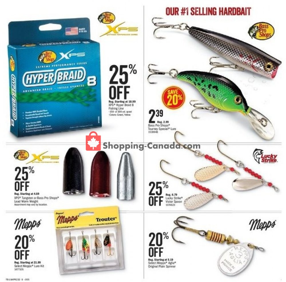 Bass Pro Shops flyer from Friday April 12, 2019 to Sunday April 28, 2019 - page 9