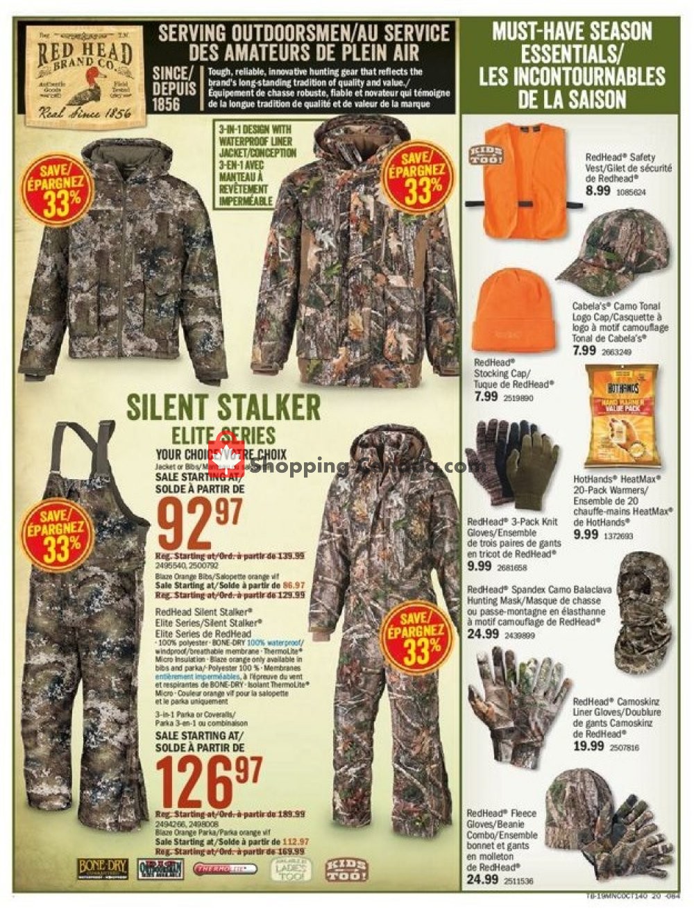Bass Pro Shops Canada, flyer - (Outdoor 