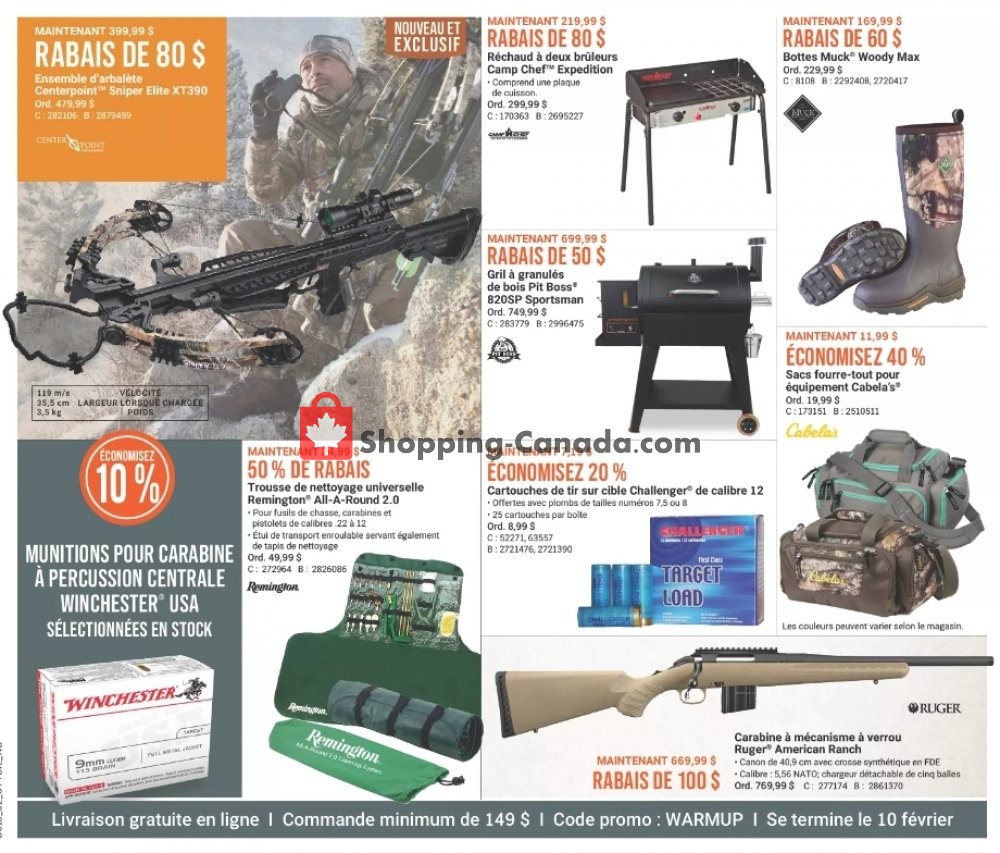 Bass Pro Shops flyer from Thursday January 21, 2021 to Wednesday February 10, 2021 - page 2