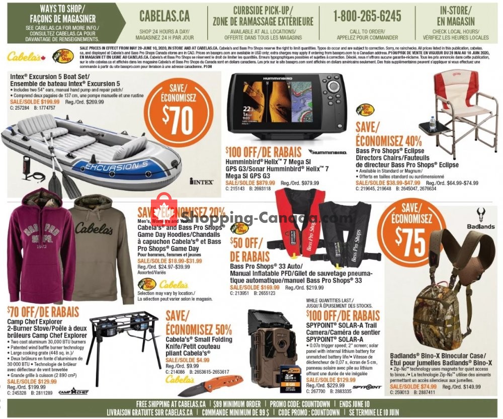 Bass Pro Shops flyer from Thursday May 28, 2020 to Wednesday June 10, 2020 - page 13