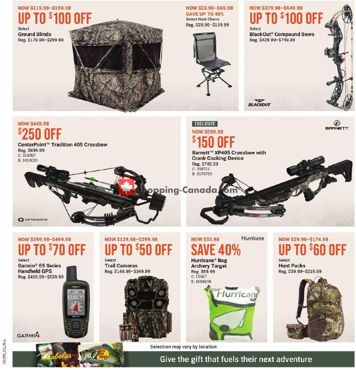 Bass Pro Shops flyer from Thursday May 2, 2024 to Wednesday May 8, 2024 - page 13