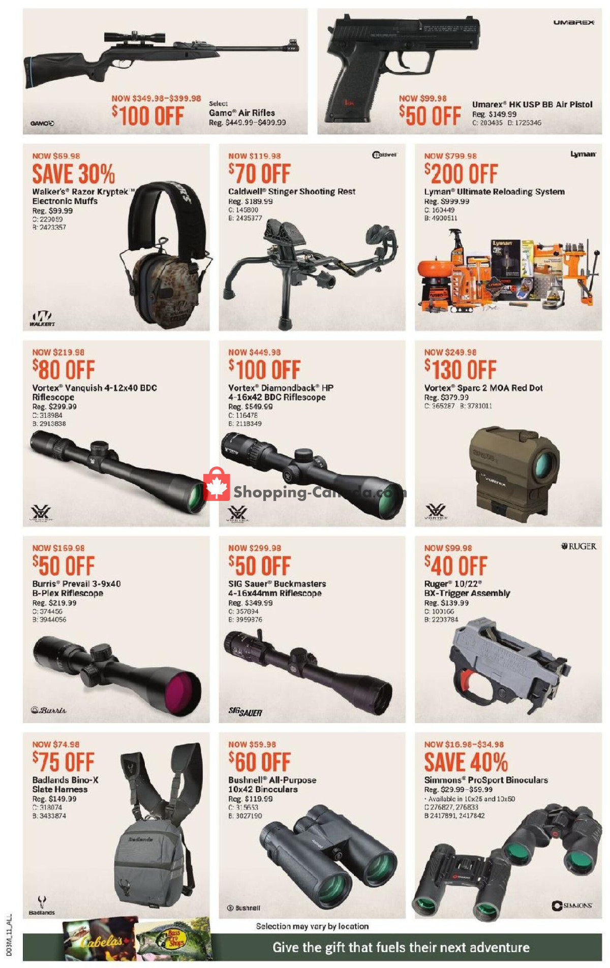 Bass Pro Shops flyer from Thursday May 2, 2024 to Wednesday May 8, 2024 - page 14