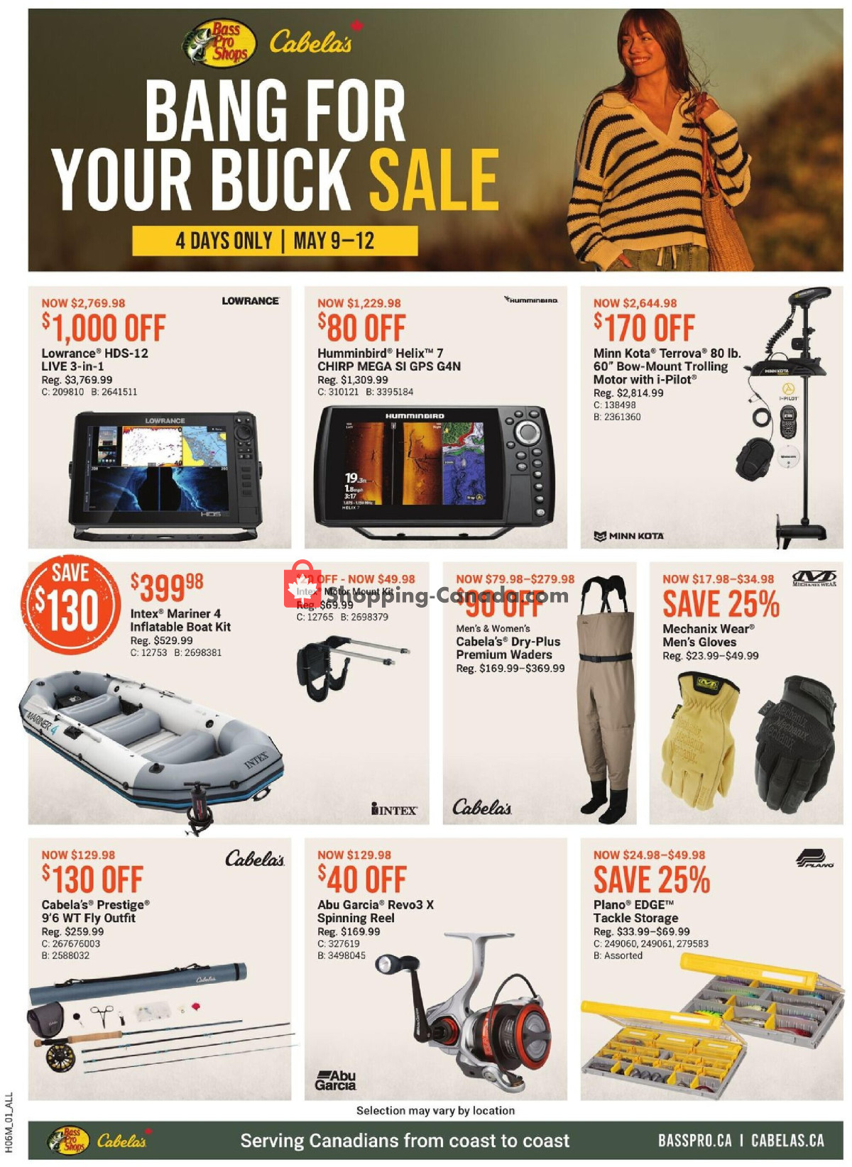 Bass Pro Shops flyer from Thursday May 9, 2024 to Sunday May 12, 2024 - page 2