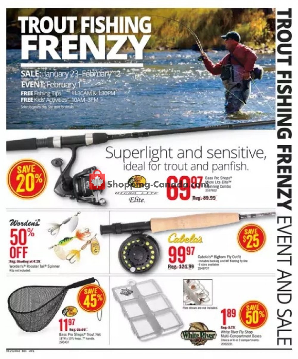 Bass Pro Shops flyer from Thursday January 23, 2020 to Wednesday February 12, 2020 - page 7