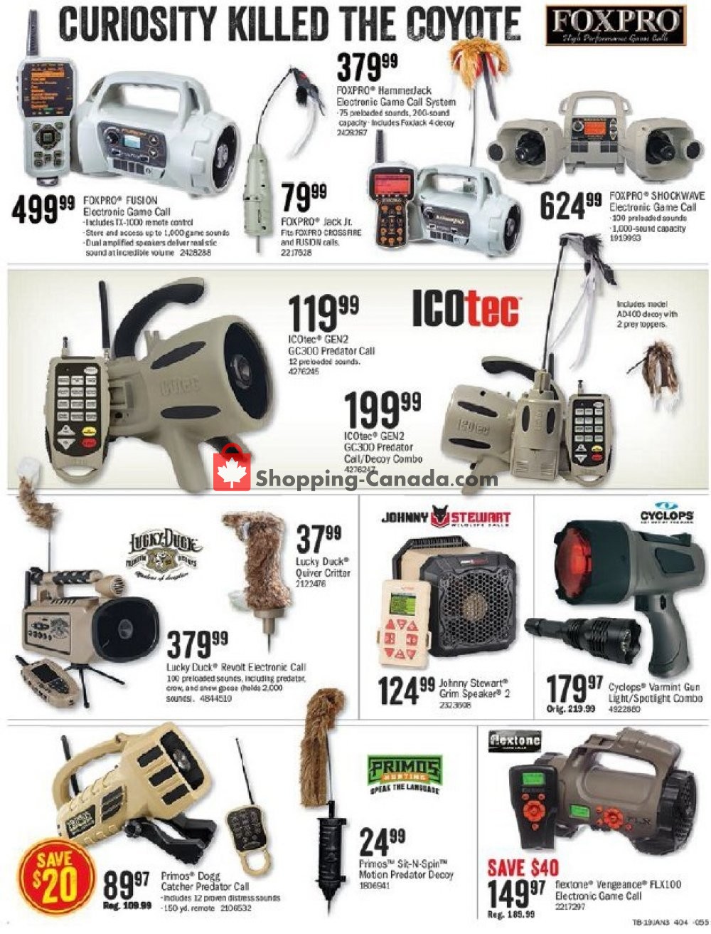 Bass Pro Shops flyer from Friday January 25, 2019 to Thursday February 14, 2019 - page 14
