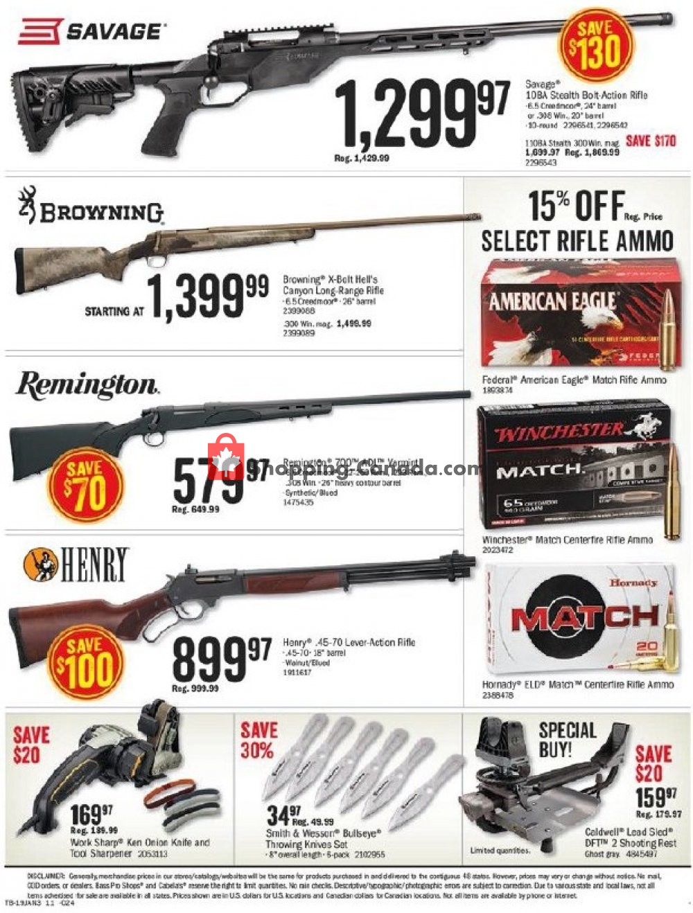 Bass Pro Shops flyer from Friday January 25, 2019 to Thursday February 14, 2019 - page 15