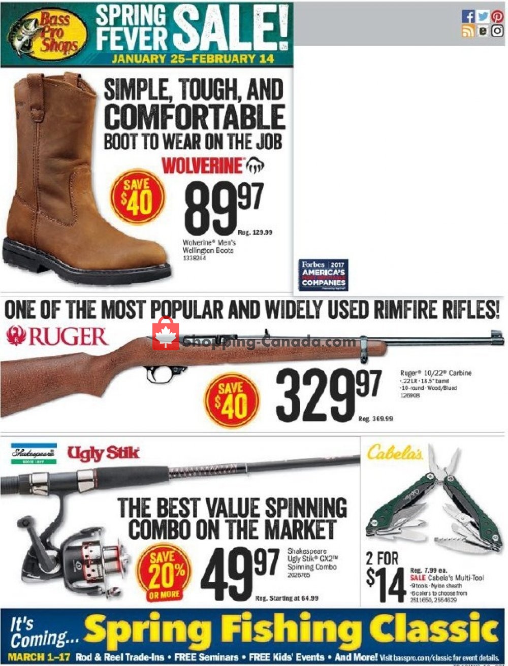 Bass Pro Shops flyer from Friday January 25, 2019 to Thursday February 14, 2019 - page 16