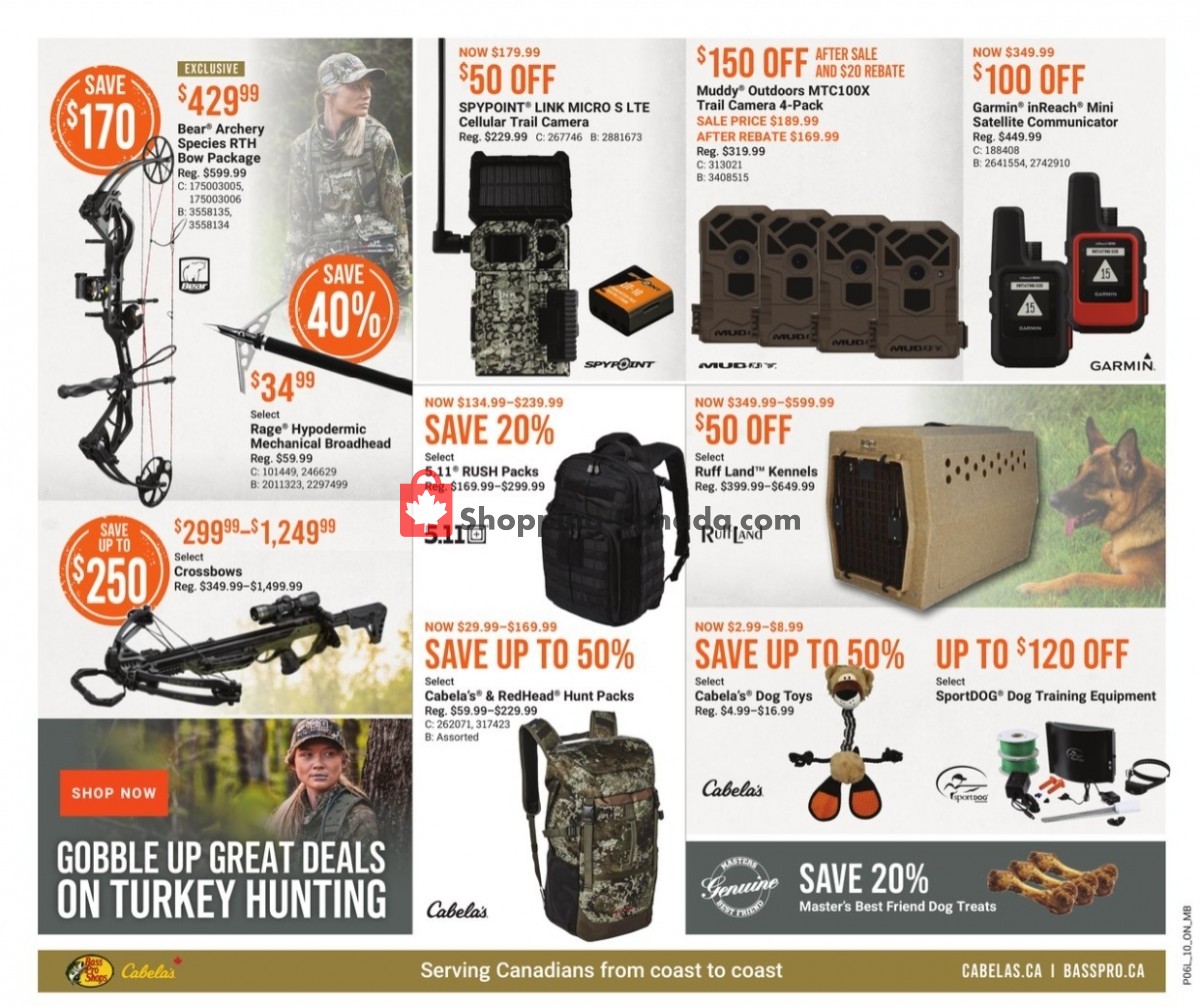 Bass Pro Shops flyer from Thursday April 13, 2023 to Wednesday May 3, 2023 - page 11