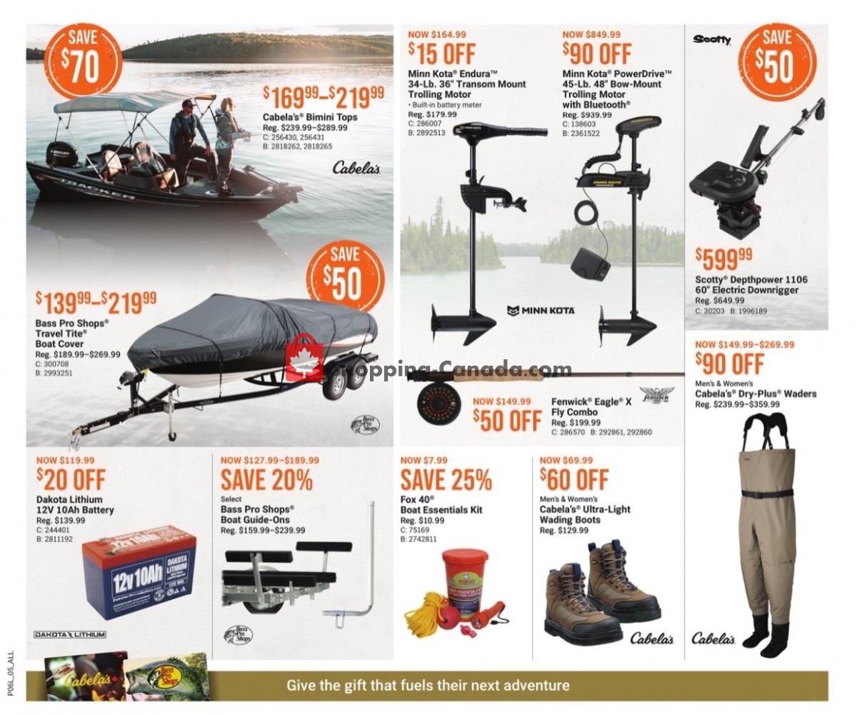 Bass Pro Shops flyer from Thursday April 13, 2023 to Wednesday May 3, 2023 - page 6