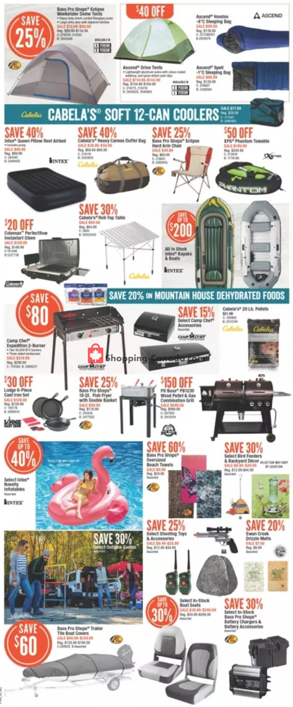Bass Pro Shops flyer from Thursday July 23, 2020 to Wednesday August 5, 2020 - page 2