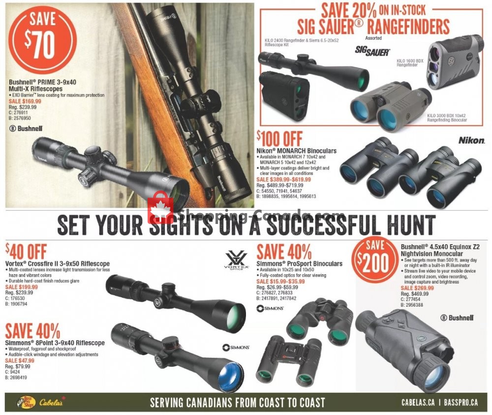 Bass Pro Shops Canada Flyer Thanksgiving Sale Bc October 8 October 21 2020 Shopping Canada