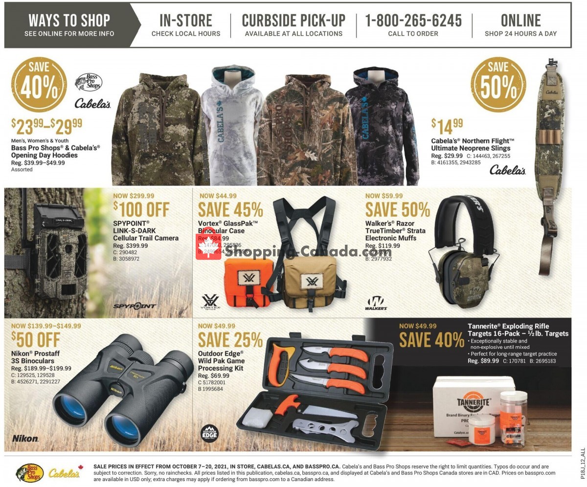 Bass Pro Shops flyer from Thursday October 7, 2021 to Wednesday October 20, 2021 - page 2