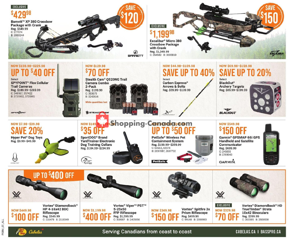 Bass Pro Shops flyer from Thursday May 23, 2024 to Wednesday June 5, 2024 - page 10