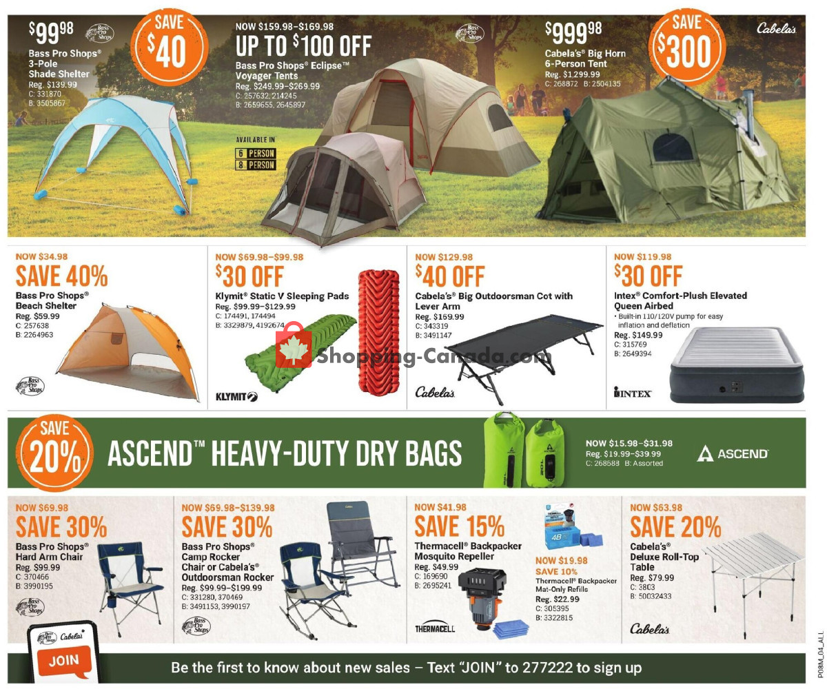 Bass Pro Shops flyer from Thursday May 23, 2024 to Wednesday June 5, 2024 - page 7