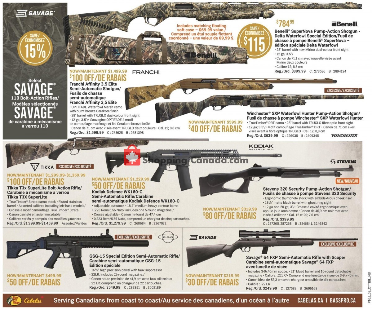 Bass Pro Shops flyer from Thursday September 9, 2021 to Wednesday September 22, 2021 - page 10