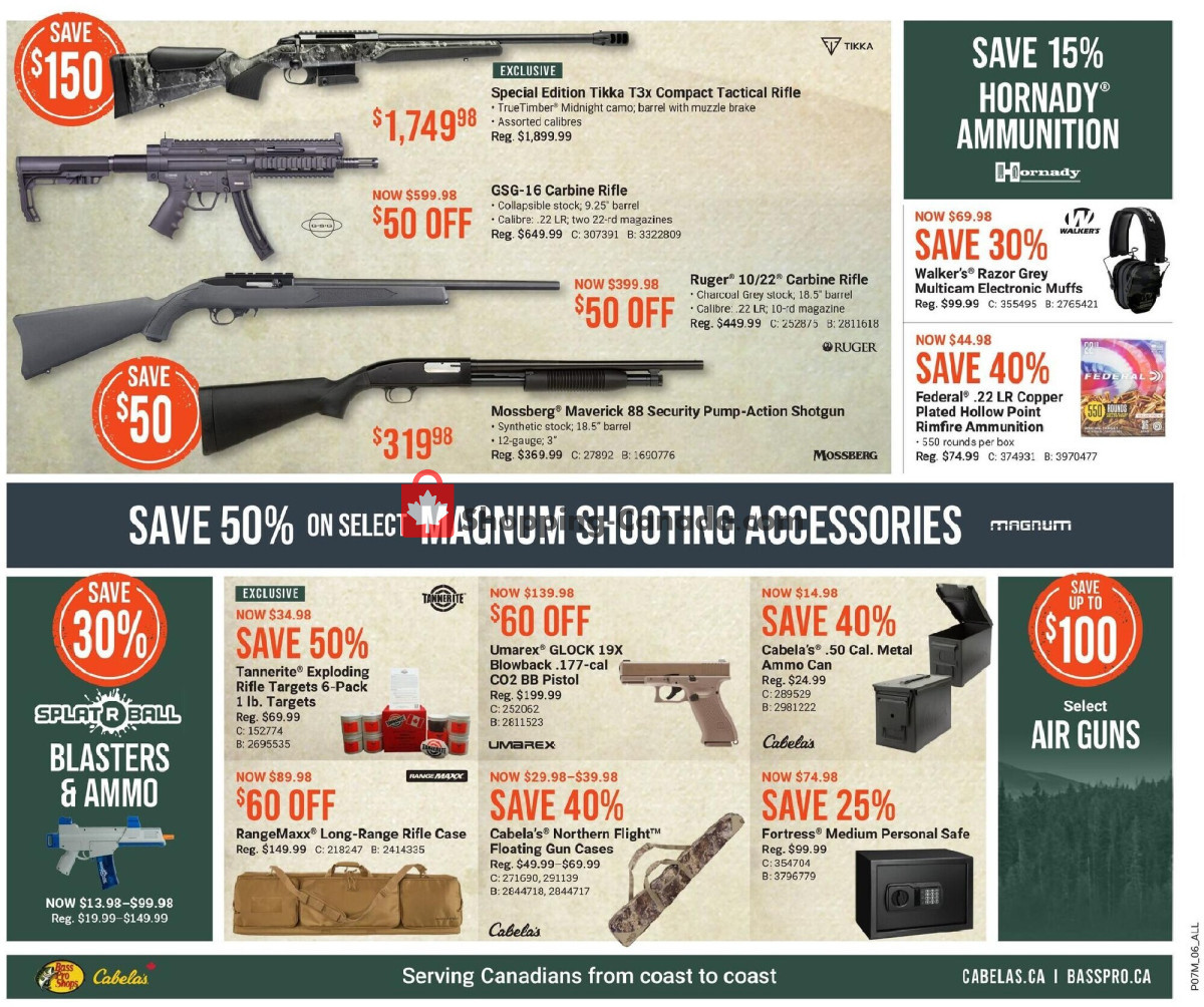 Bass Pro Shops flyer from Thursday May 9, 2024 to Wednesday May 22, 2024 - page 10