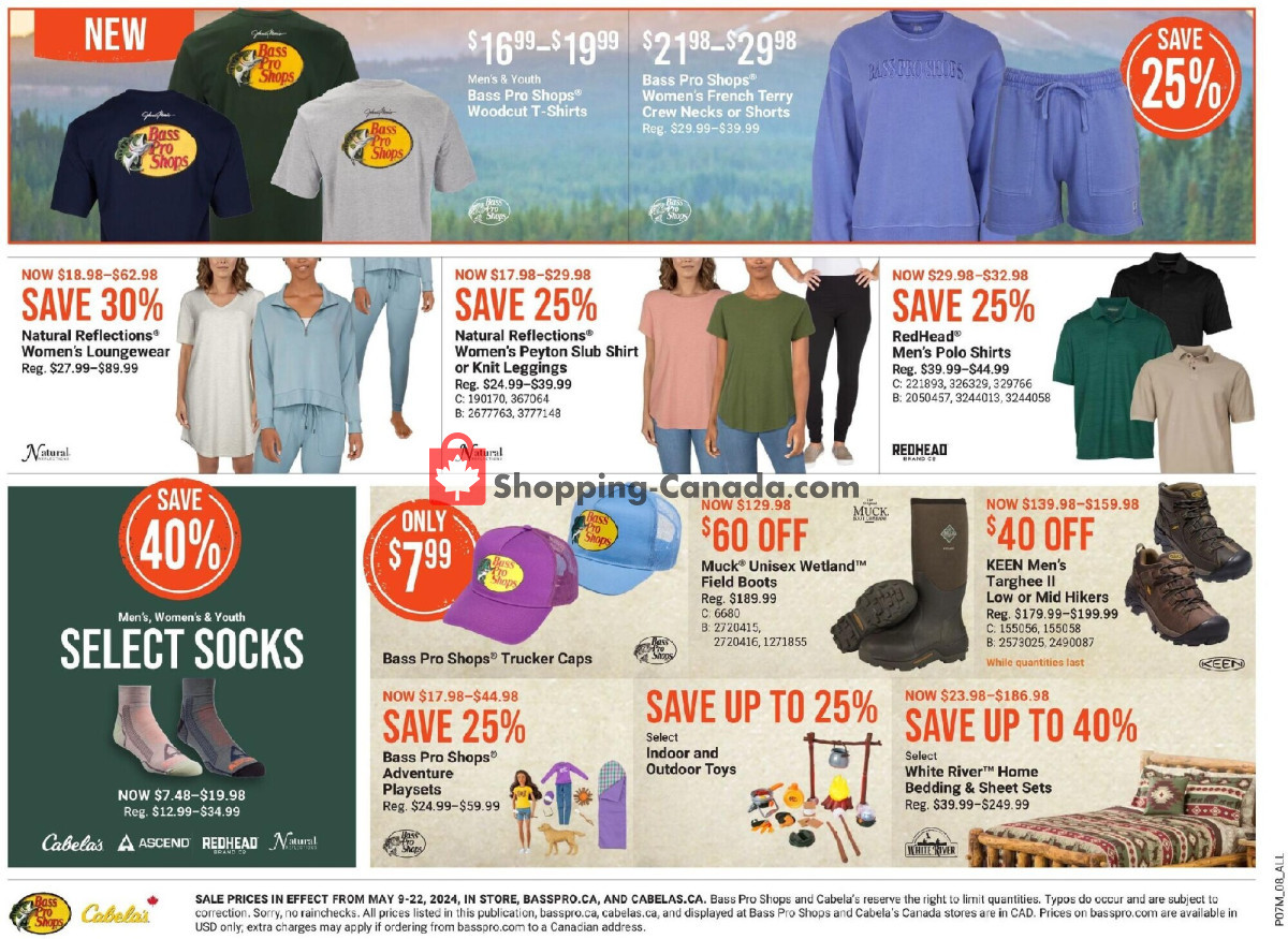 Bass Pro Shops flyer from Thursday May 9, 2024 to Wednesday May 22, 2024 - page 3
