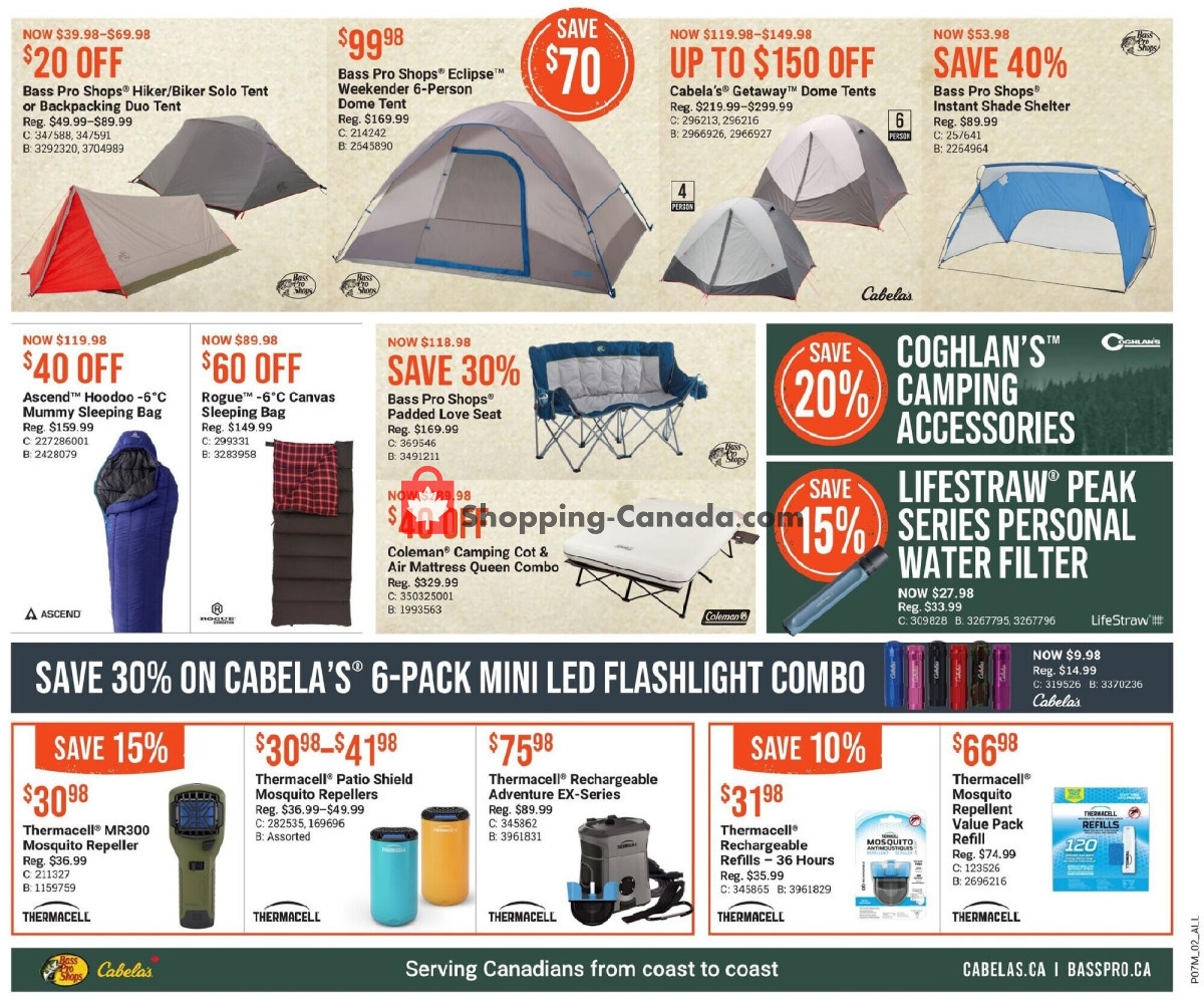 Bass Pro Shops flyer from Thursday May 9, 2024 to Wednesday May 22, 2024 - page 5