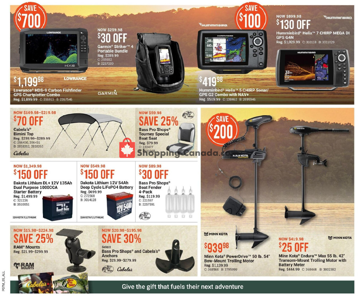 Bass Pro Shops flyer from Thursday May 9, 2024 to Wednesday May 22, 2024 - page 9