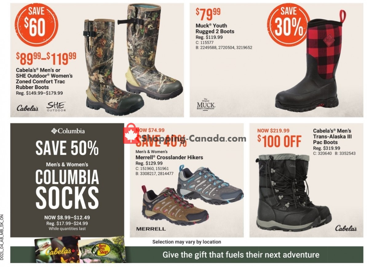 Bass Pro Shops Canada, flyer (Winter Adventure Sale) February 2