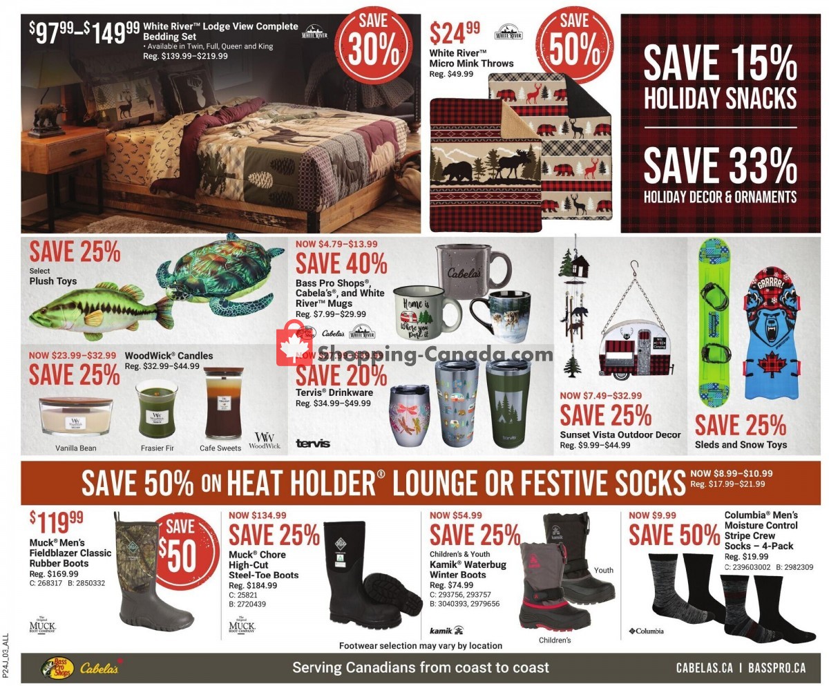 Bass Pro Shops flyer from Thursday December 2, 2021 to Wednesday December 8, 2021 - page 4