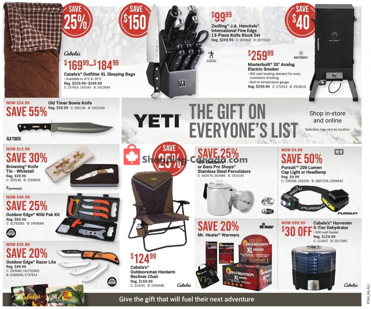 Bass Pro Shops flyer from Thursday December 2, 2021 to Wednesday December 8, 2021 - page 5