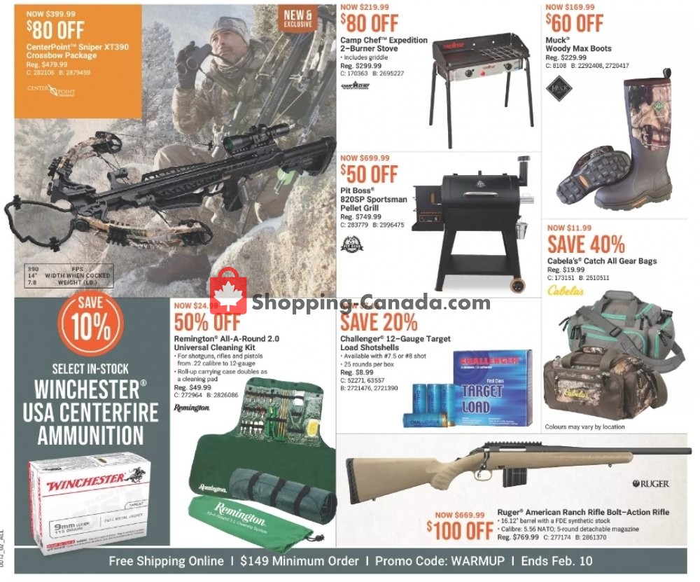 Bass Pro Shops flyer from Thursday January 21, 2021 to Wednesday February 10, 2021 - page 2