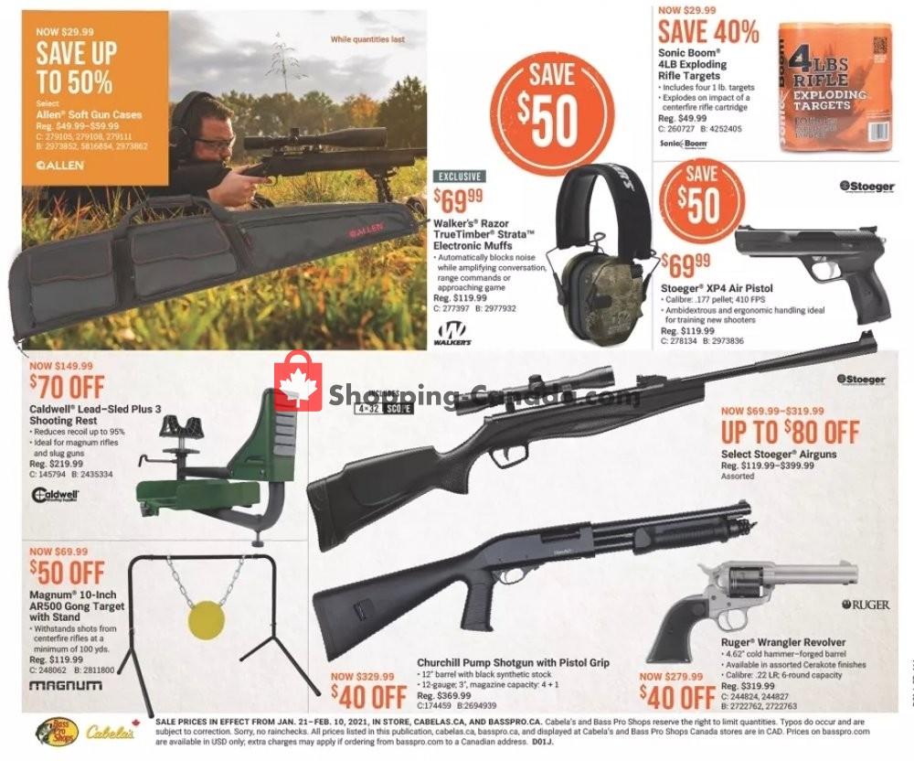 Bass Pro Shops flyer from Thursday January 21, 2021 to Wednesday February 10, 2021 - page 7