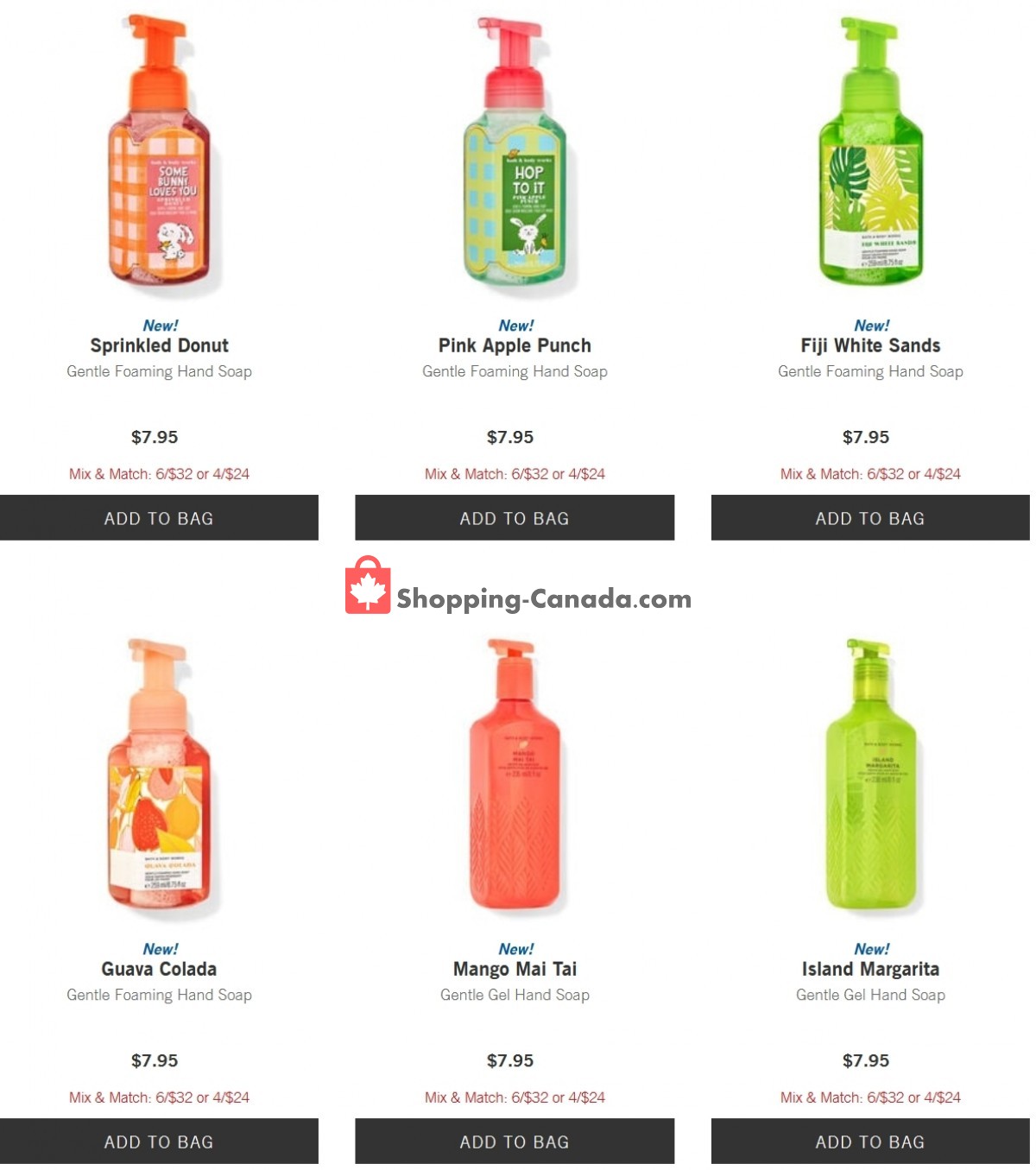 Bath & Body Works Canada, flyer (Hot Deals) February 23 March 1
