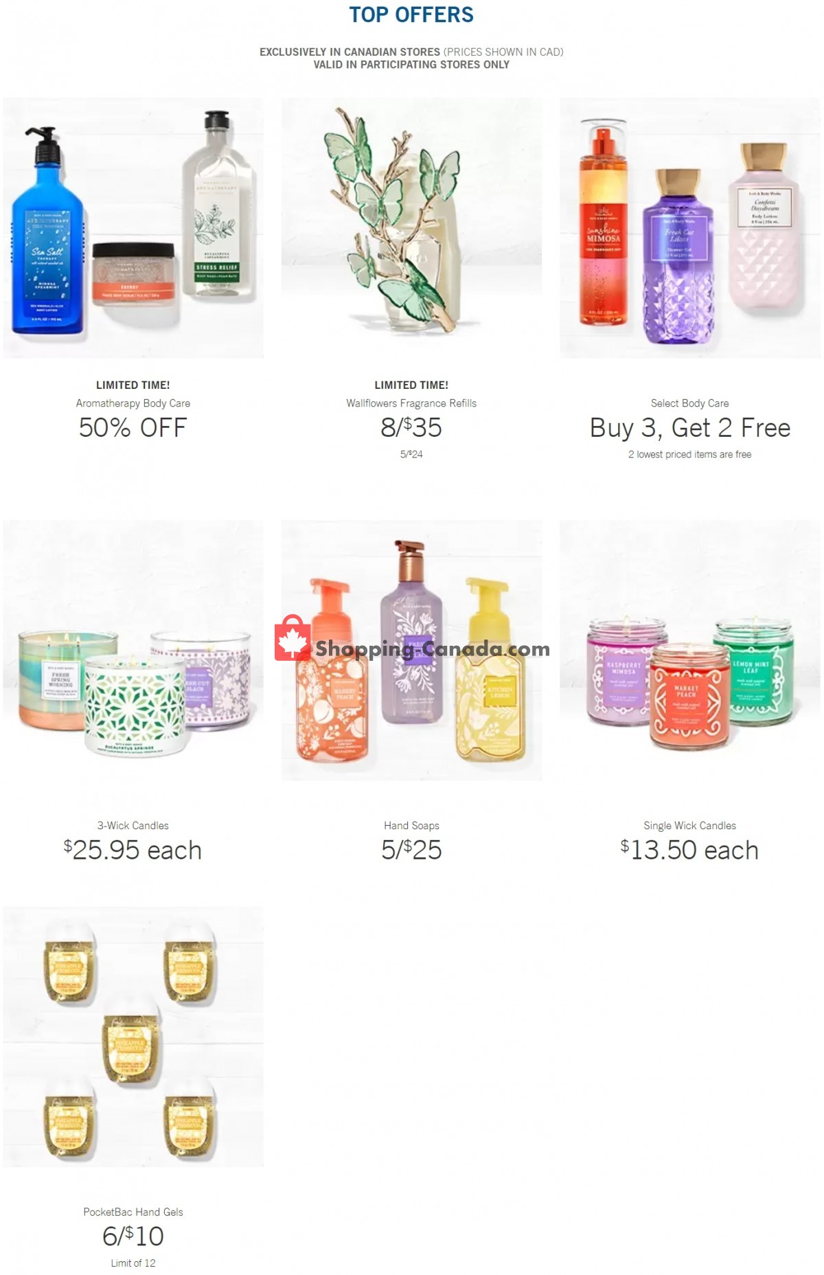 Bath & Body Works flyer from Wednesday May 5, 2021 to Tuesday May 11, 2021 - page 1