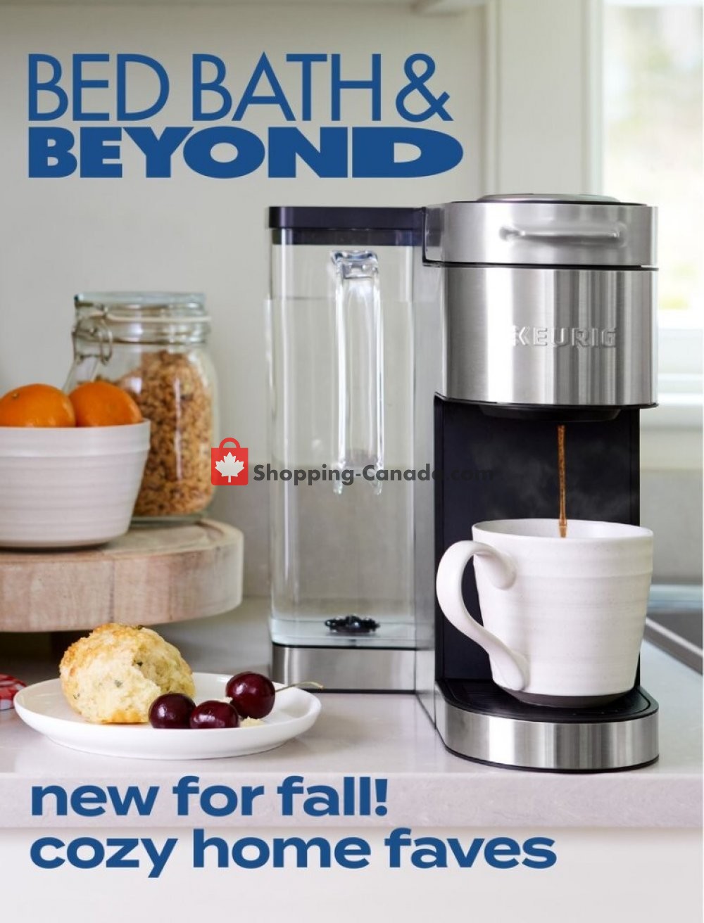 Bed Bath & Beyond Canada, flyer (Cozy Home Faves) October 14