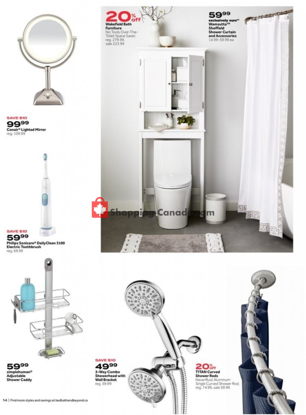 Bed Bath & Beyond flyer from Wednesday October 14, 2020 to Sunday October 25, 2020 - page 14