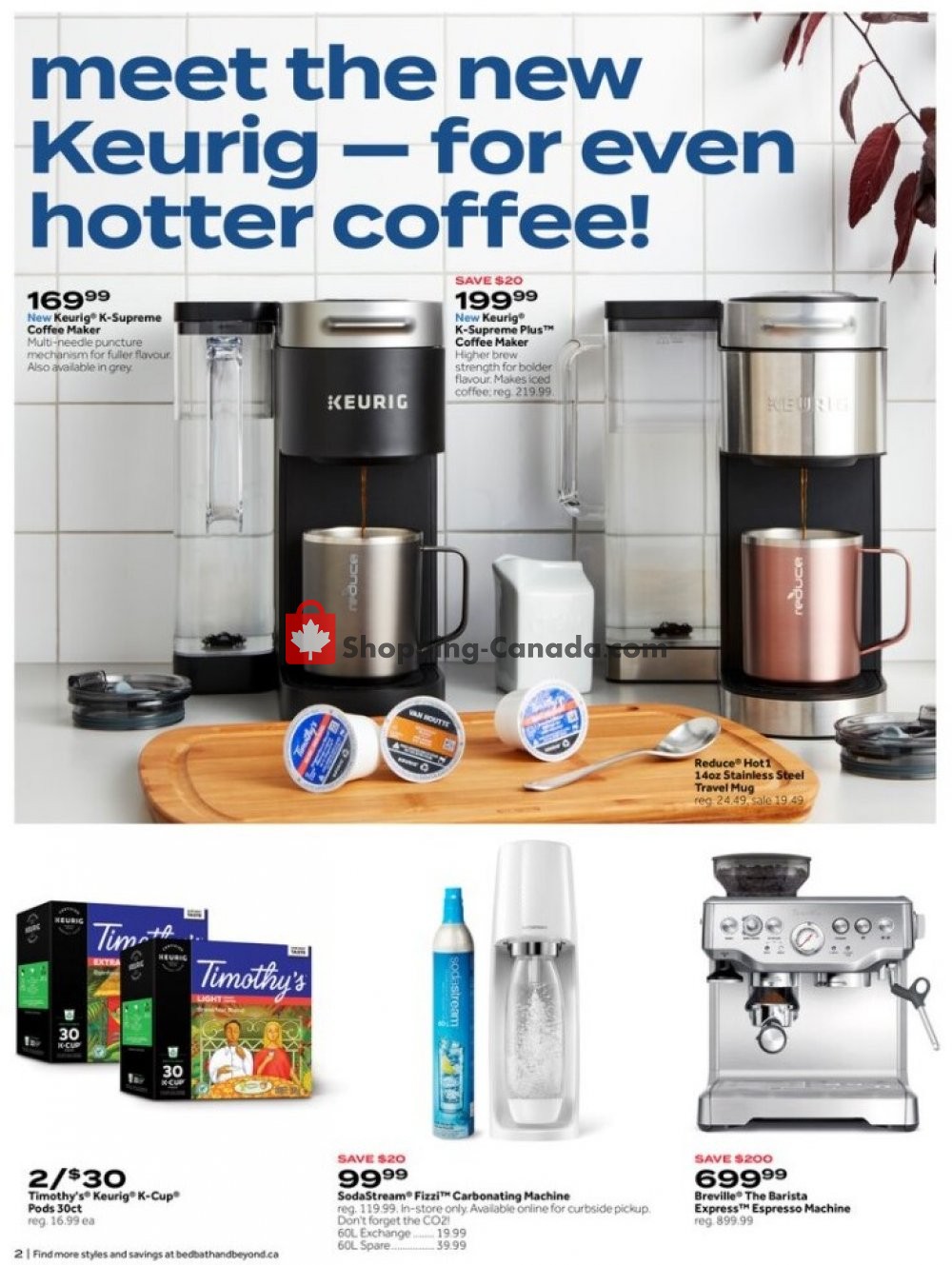 Bed Bath & Beyond flyer from Wednesday October 14, 2020 to Sunday October 25, 2020 - page 2