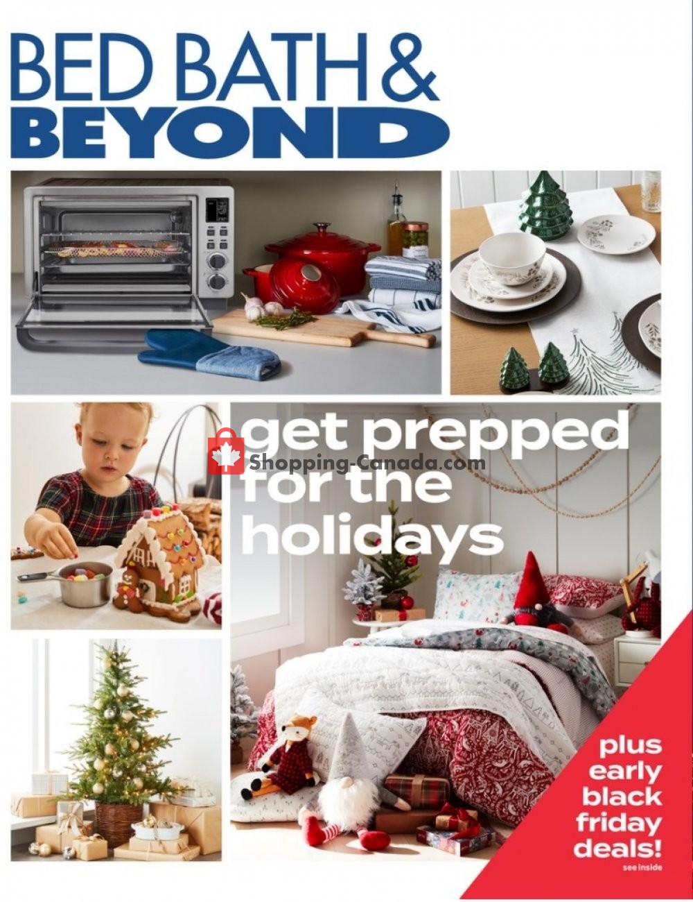 Bed Bath & Beyond Canada, flyer (Get Prepped For The Holidays