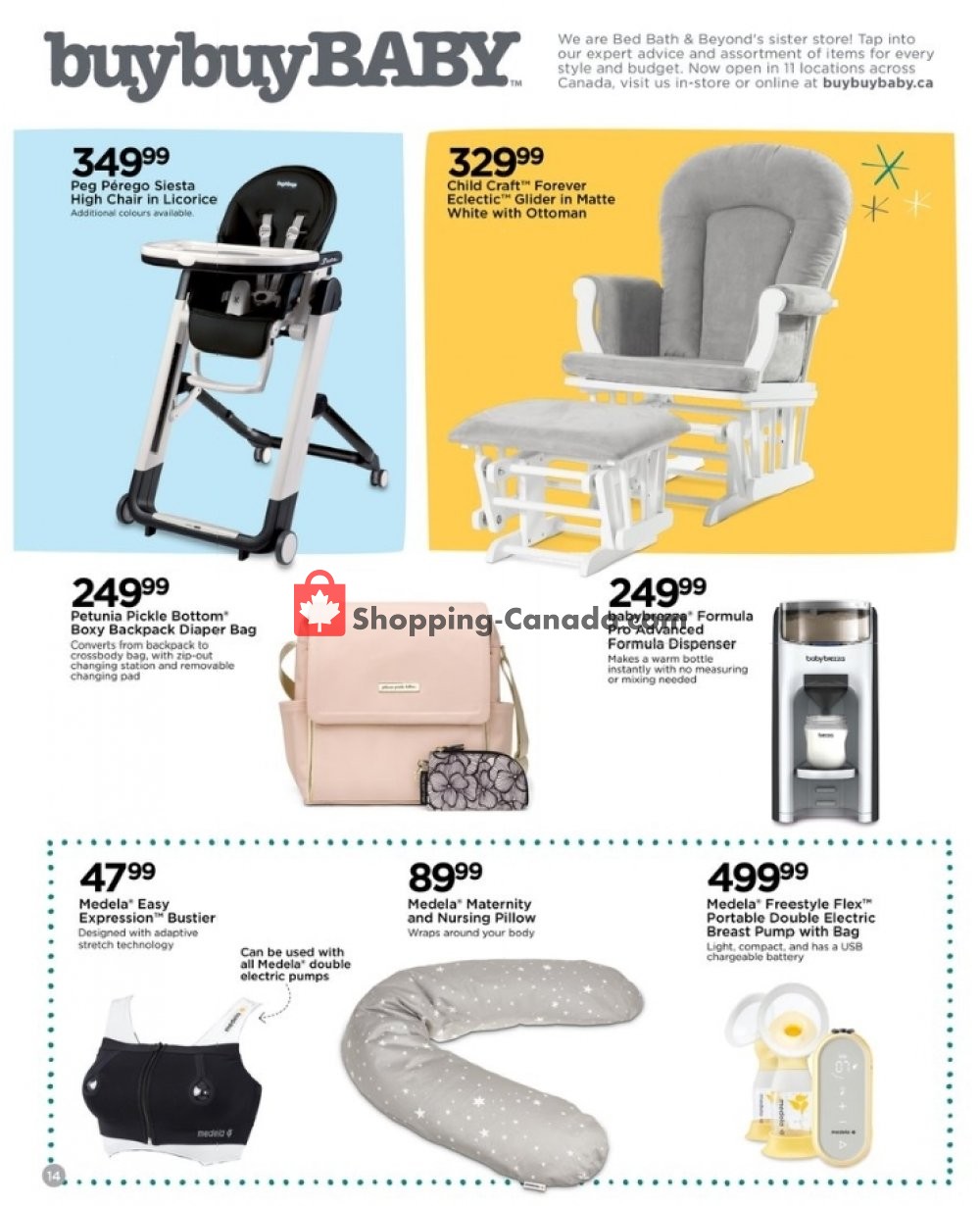 Bed Bath & Beyond flyer from Monday April 27, 2020 to Sunday May 10, 2020 - page 14