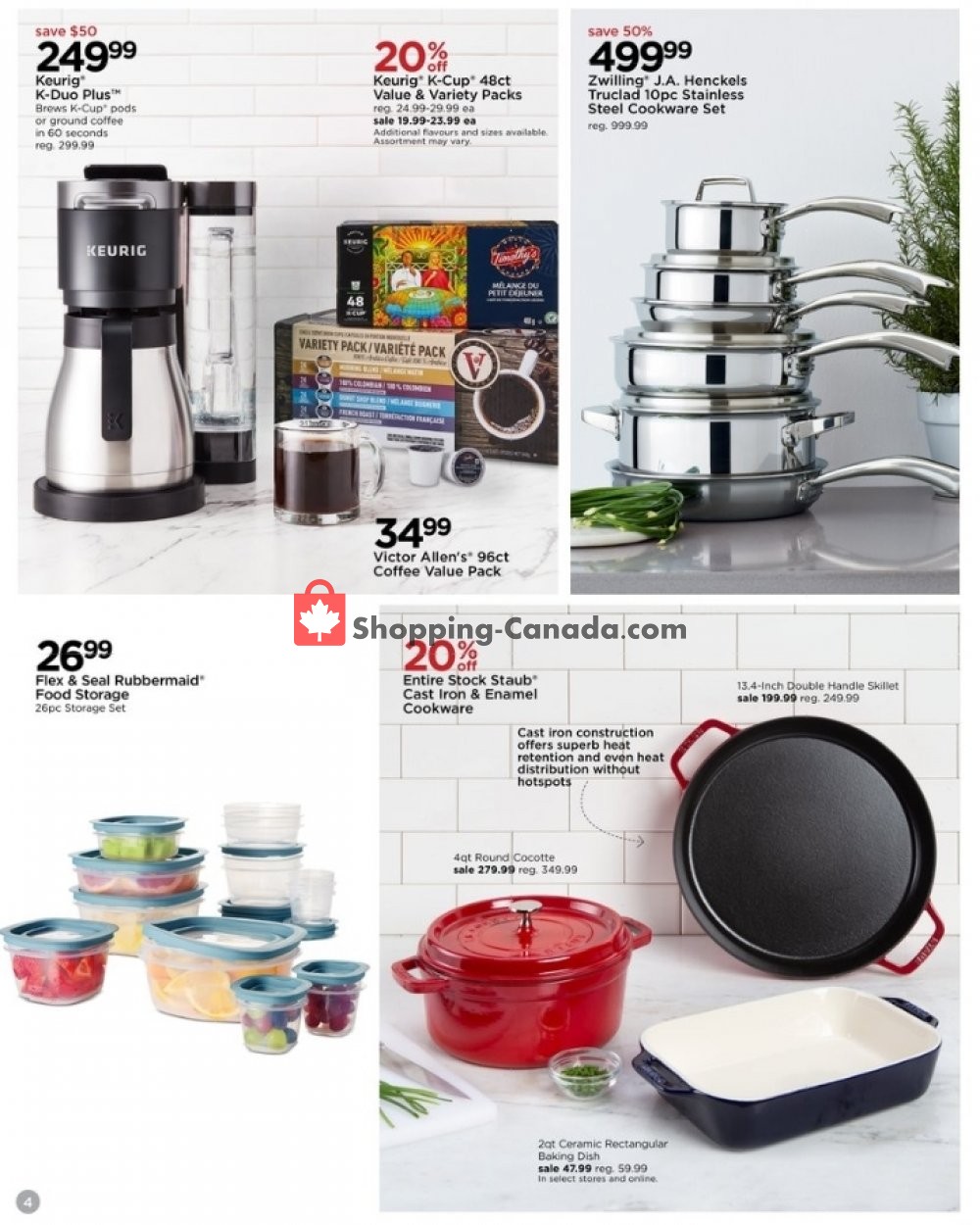 Bed Bath & Beyond flyer from Monday April 27, 2020 to Sunday May 10, 2020 - page 4