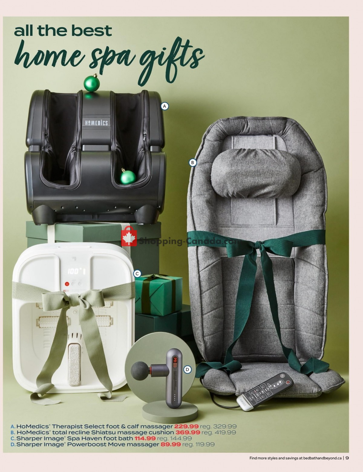 Bed Bath & Beyond flyer from Monday December 12, 2022 to Sunday December 25, 2022 - page 9