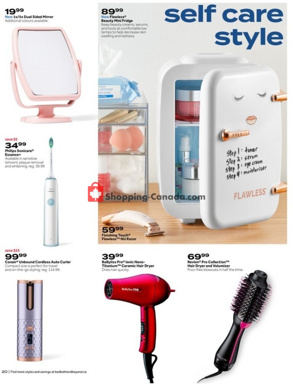 Bed Bath & Beyond flyer from Monday July 13, 2020 to Sunday July 26, 2020 - page 20