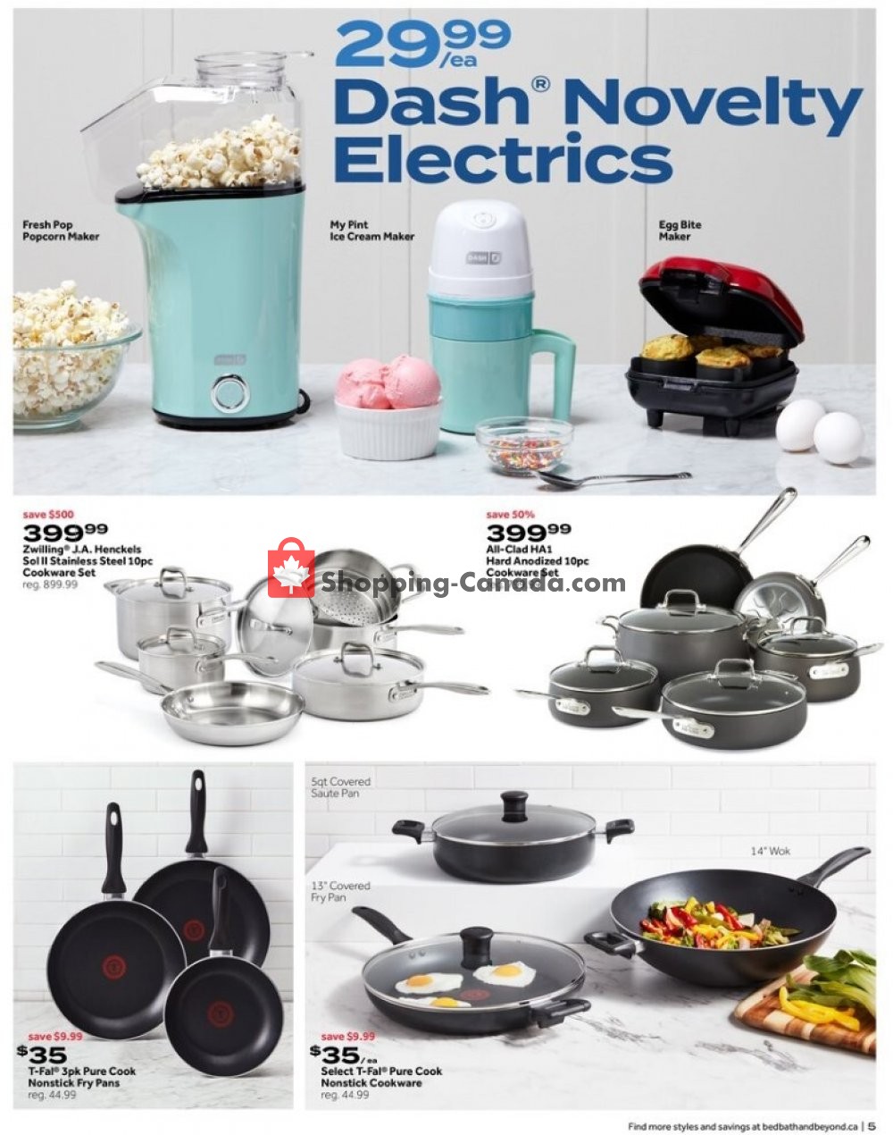 Bed Bath & Beyond flyer from Monday July 13, 2020 to Sunday July 26, 2020 - page 5