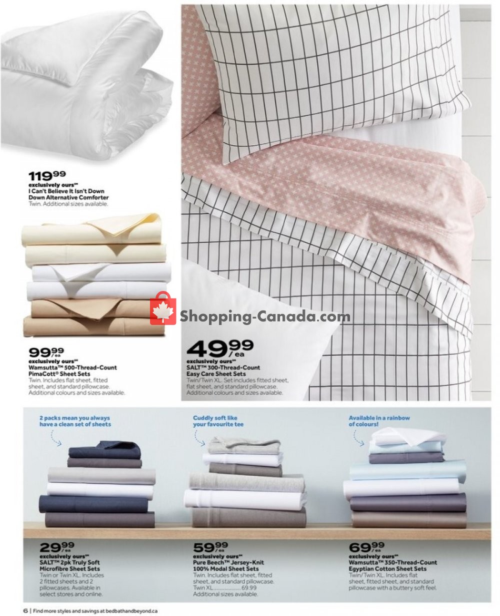 Bed Bath & Beyond flyer from Monday July 13, 2020 to Sunday July 26, 2020 - page 6