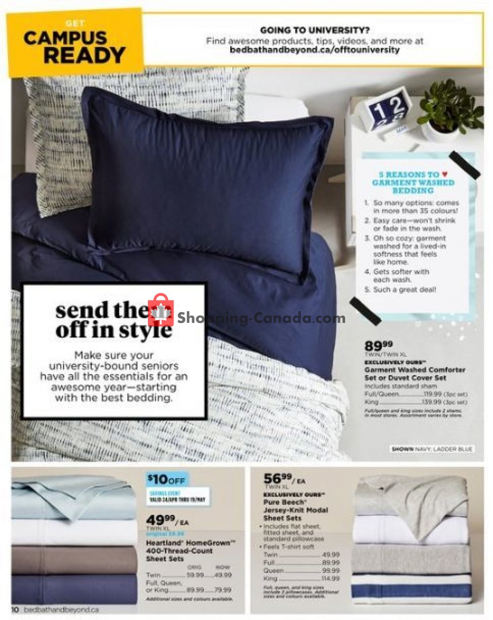 Bed Bath & Beyond flyer from Monday April 29, 2019 to Saturday June 15, 2019 - page 10