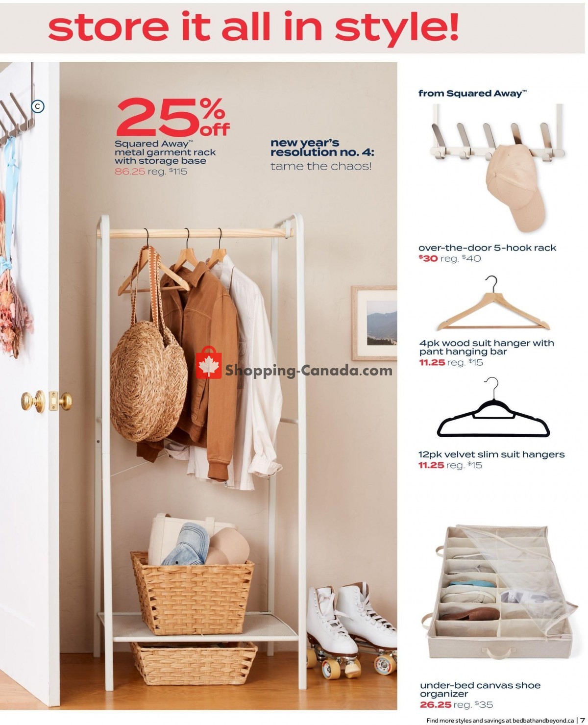 Bed Bath & Beyond flyer from Monday January 9, 2023 to Sunday January 22, 2023 - page 7