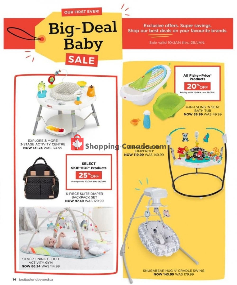 Bed Bath & Beyond flyer from Wednesday January 8, 2020 to Monday February 24, 2020 - page 14