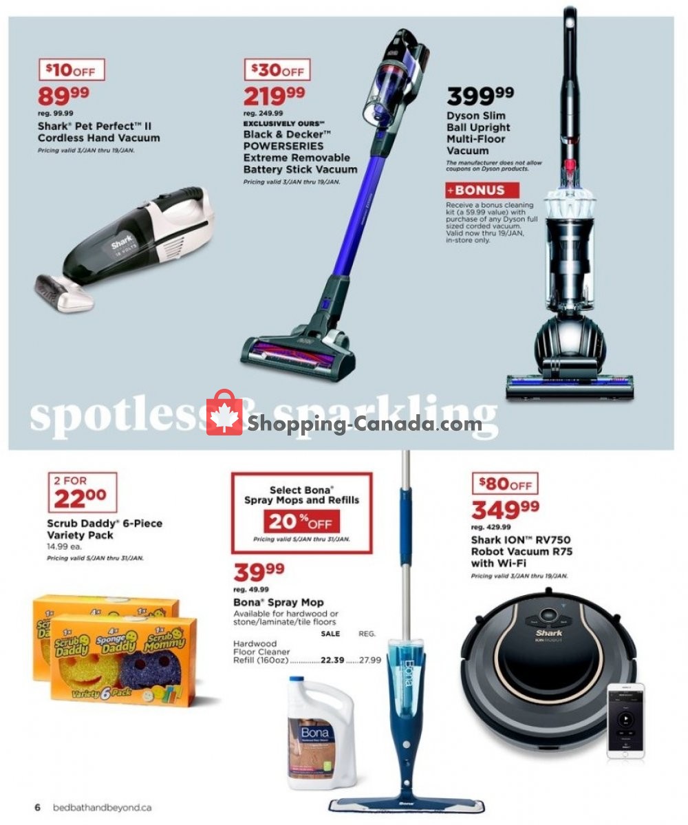 Bed Bath & Beyond flyer from Wednesday January 8, 2020 to Monday February 24, 2020 - page 6