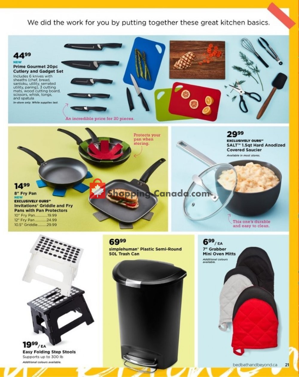 Bed Bath & Beyond flyer from Friday July 12, 2019 to Thursday September 19, 2019 - page 21