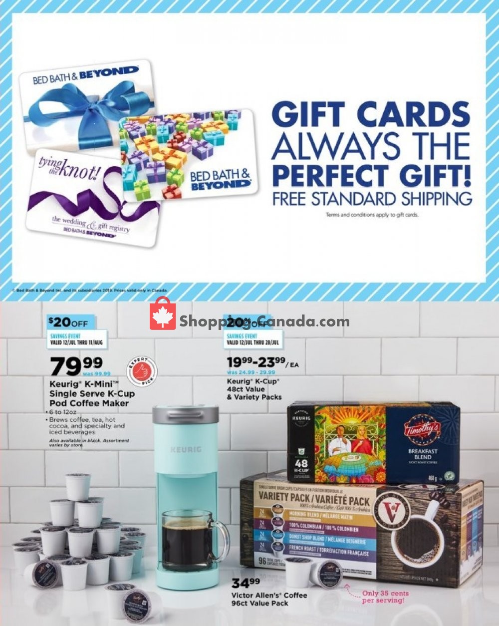 Bed Bath & Beyond flyer from Friday July 12, 2019 to Thursday September 19, 2019 - page 24