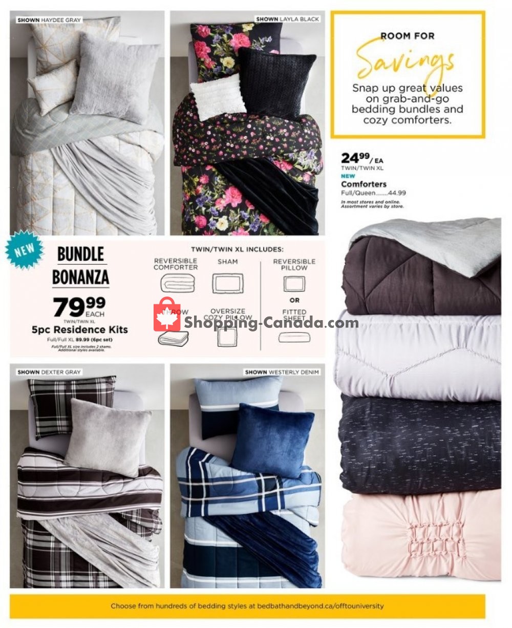 Bed Bath & Beyond flyer from Friday July 12, 2019 to Thursday September 19, 2019 - page 6