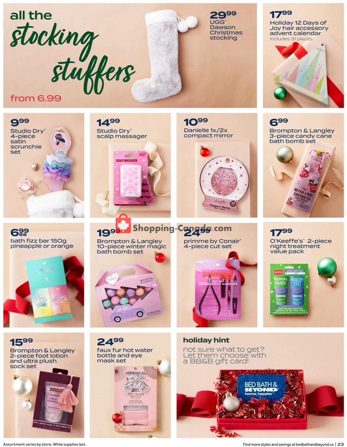 Bed Bath & Beyond flyer from Tuesday November 29, 2022 to Sunday December 11, 2022 - page 21