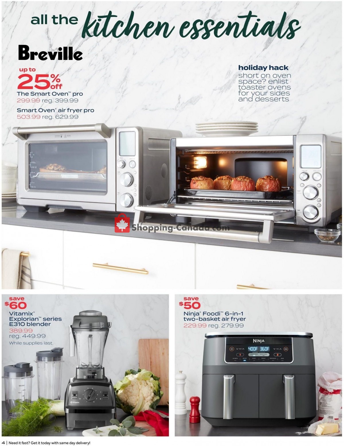 Bed Bath & Beyond flyer from Tuesday November 29, 2022 to Sunday December 11, 2022 - page 4