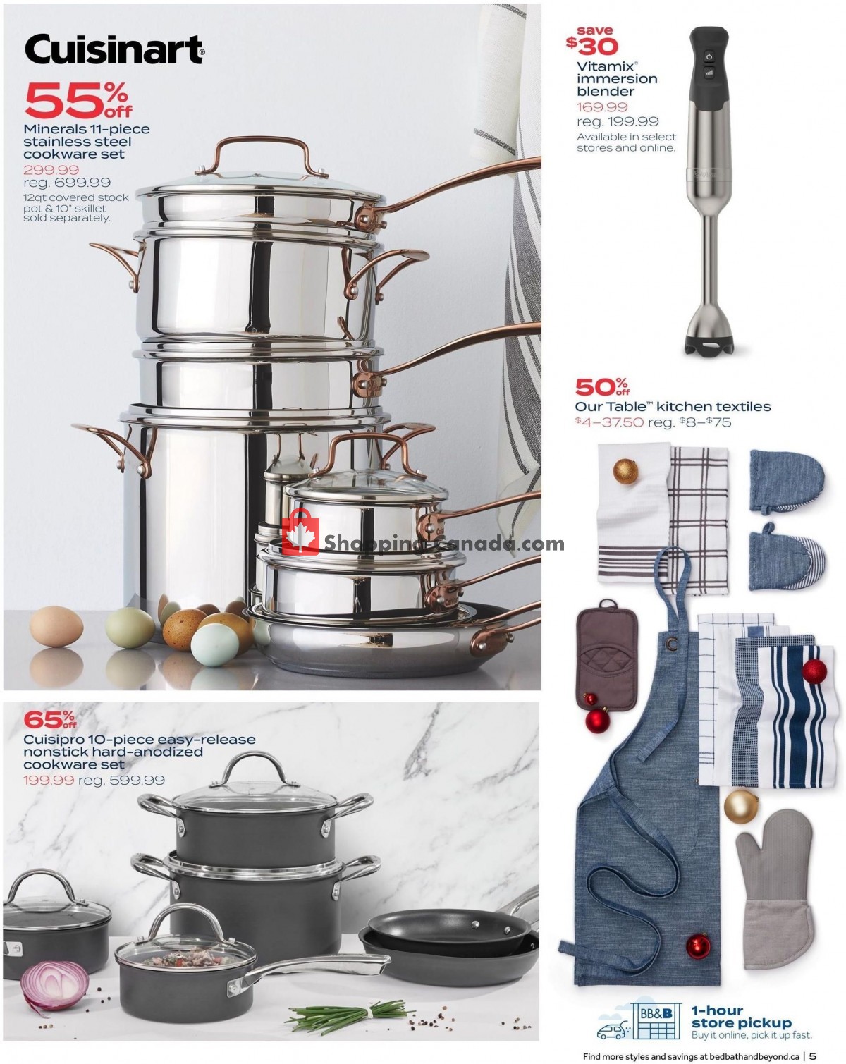 Bed Bath & Beyond flyer from Tuesday November 29, 2022 to Sunday December 11, 2022 - page 5